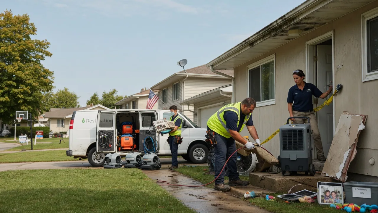 Water Damage Restoration in Milan, IN near me